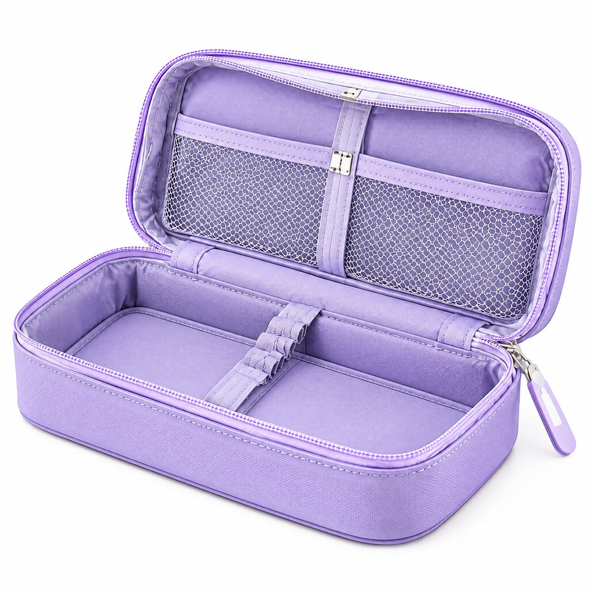 Moxvik Pastel Compartment Pencil Case Organizer, view 5
