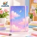 Moxvik Pastel Sky Hardcover Notebook, view 1