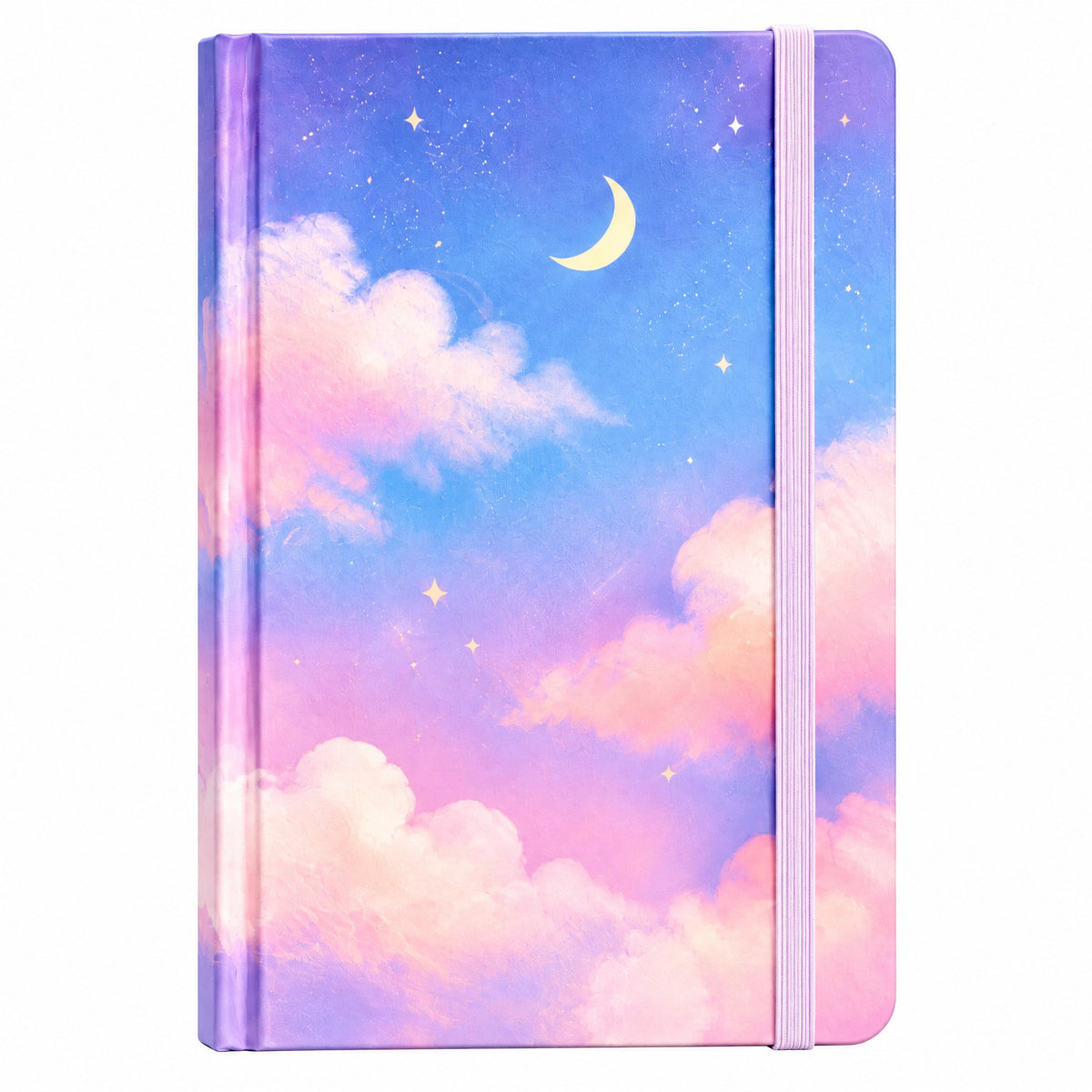 Moxvik Pastel Sky Hardcover Notebook, view 5