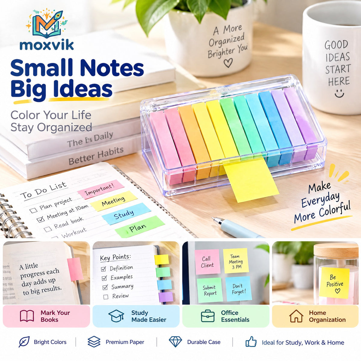 Moxvik Pastel Highlighter Set, view 2