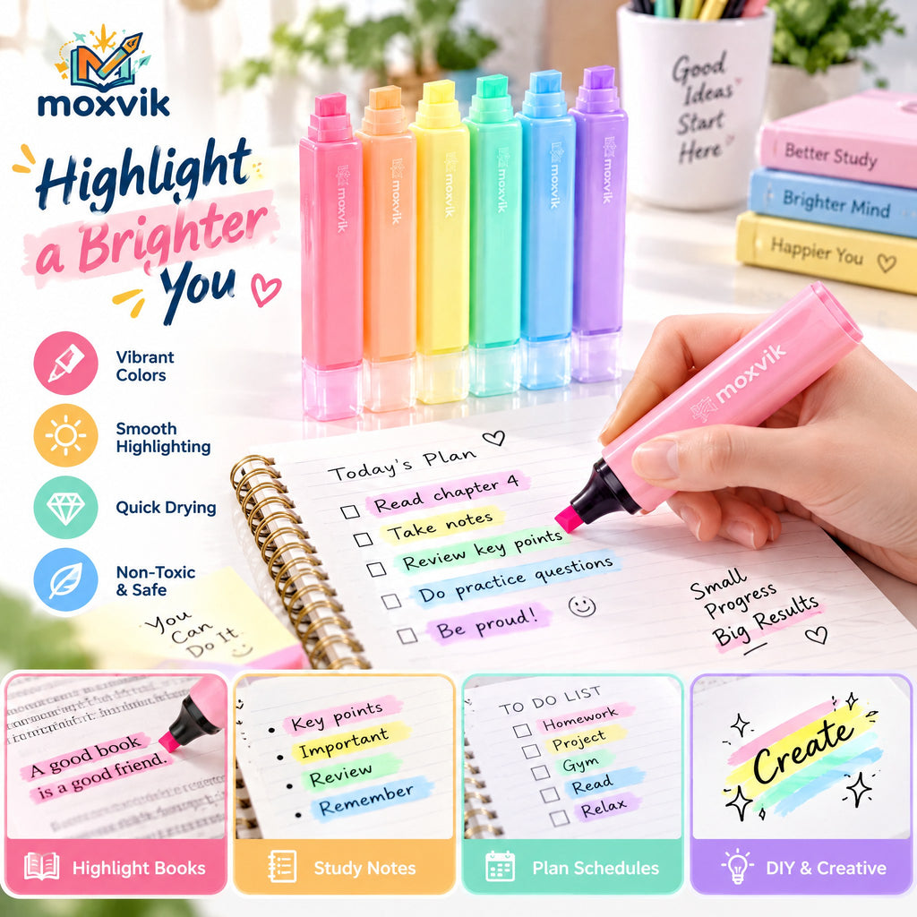 Moxvik Pastel Color Marker Set, view 2