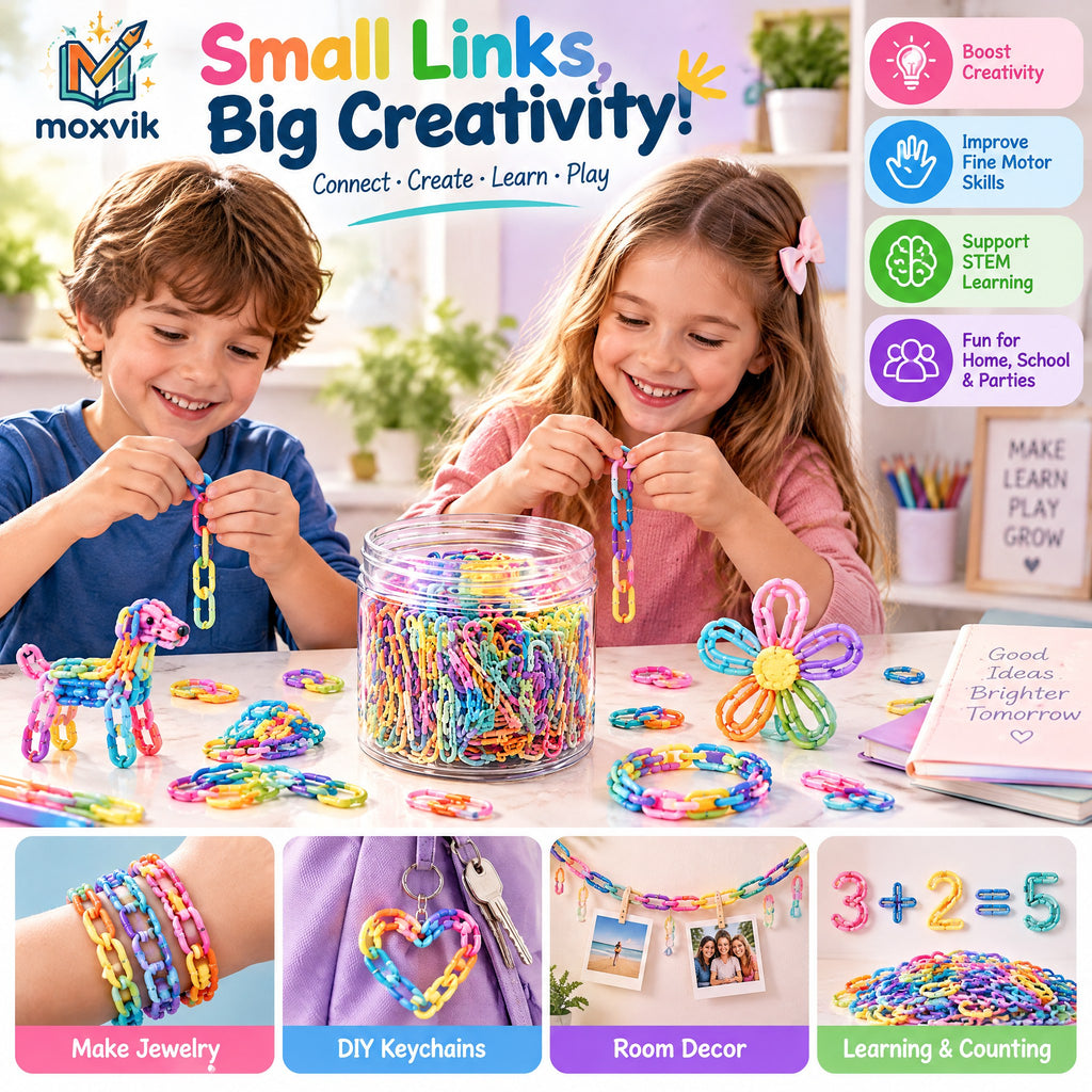 Moxvik Rainbow Paper Clip Jar, view 2